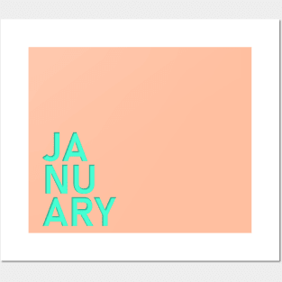 January crayola Posters and Art